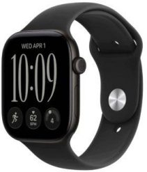 Smartwatch Apple Watch Series 12 OLED 46 mm Cyfrowy 416 x 496 px Ekran dotykowy Czarny Wi-Fi GPS (MJEK4ZR/A). Czarne, cyfrowe zegarki smartwatch Apple, bez wzorów. Za 2,270.99 zł.