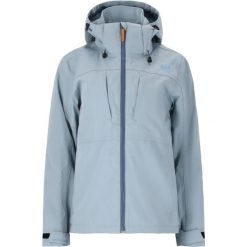 Kurtka damska Whistler Downey W-Pro 10000. Niebieskie kurtki sportowe damskie Whistler, m, bez wzorów, bez ramiączek, bez kaptura, trekkingowe. Za 429.99 zł.