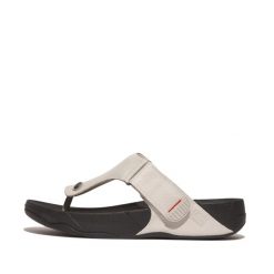 Sandały FitFlop Trakk™ II. Czarne sandały męskie Flip Flop, bez wzorów, z materiału, eleganckie, bez zapięcia. Za 415.05 zł.
