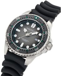 Zegarek Nautica Męski czarna tarcza 47 mm (NAPSDF501). Czarne zegarki męskie Nautica, bez wzorów. Za 554.99 zł.