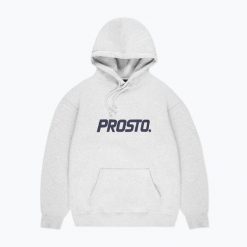 Bluza męska PROSTO Fuss Hoodie. Szare bluzy męskie Prosto., m, bez wzorów, bez kaptura. Za 219.99 zł.