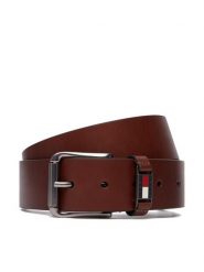Tommy Jeans Pasek Tjm Tommy Roller Buckle 4.0 AM0AM14460 Brązowy. Brązowe paski męskie Tommy Jeans, z jeansu. Za 209.99 zł.