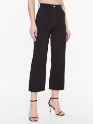 Elisabetta Franchi Jeansy PJ-89S-31E2-V250 Czarny Flare Fit. Czarne jeansy damskie Elisabetta Franchi, bez wzorów, z bawełny. Za 999.99 zł.
