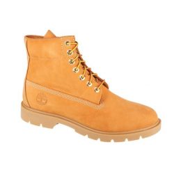 Buty zimowe męskie, Classic 6 In WP Boot. Żółte buty zimowe męskie Timberland, na zimę, bez wzorów, bez obcasa, bez zapięcia. Za 867.00 zł.