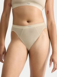 Sloggi Figi klasyczne Ever Ease 10219658 Beżowy. Brązowe majtki damskie Sloggi, z bawełny. Za 49.99 zł.