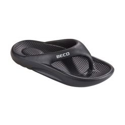 Beco Easy klapki unisex, czarne. Czarne klapki damskie 47 Brand, bez wzorów, bez obcasa, bez zapięcia. Za 201.99 zł.