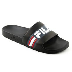 Klapki basenowe męskie Fila Oceano. Niebieskie buty sportowe męskie Fila, bez wzorów, bez zapięcia. Za 71.00 zł.