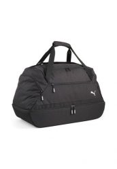 Torba podróżna z przegrodą na buty Puma teamGOAL. Czarne torby sportowe męskie Puma, bez wzorów, z materiału. Za 195.99 zł.