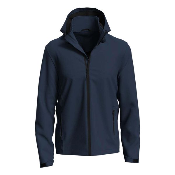 Męska Kurtka Lux Soft Shell. Niebieskie kurtki męskie Stedman, m, bez wzorów, sportowe, bez kaptura. Za 345.99 zł.