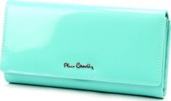 Portfel damski skórzany PIERRE CARDIN 07 SHINY 121 Turkus. Portfele damskie Pierre Cardin. Za 186.09 zł.
