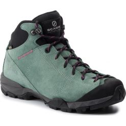 Trekkingi SCARPA - Mojito Hike Gtx Wmn GORE-TEX 63310-202 Jade. Zielone obuwie trekkingowe damskie Scarpa, z gore-texu, bez zapięcia. W wyprzedaży za 529.00 zł.