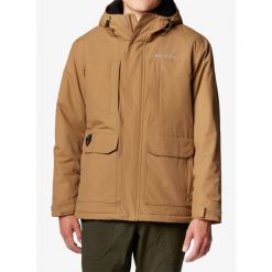 Kurtka ocieplana męska Columbia Landroamer Sherpa Lined Jacket. Brązowe kurtki męskie Columbia, m, bez wzorów, sportowe, bez kaptura. Za 576.99 zł.
