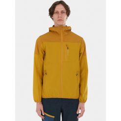 Kurtka softshell męska Fundango Alloy. Niebieskie kurtki męskie FUNDANGO, m, bez wzorów, z softshellu, z kapturem, trekkingowe. Za 459.90 zł.