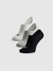 4F Skarpetki stopki (3-pack) męskie - multikolor 39-42. Skarpety męskie 4F, bez wzorów, z bawełny. Za 49.99 zł.