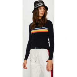 Tally Weijl - Sweter. Czarne kardigany damskie TALLY WEIJL, l, bez wzorów, z dzianiny, bez kołnierzyka. W wyprzedaży za 69.90 zł.