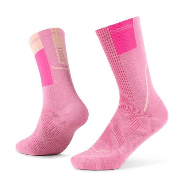 Skarpetki Buff COOLNET® CREW SOCK CC PINK L. Czerwone skarpetki damskie Buff, bez wzorów, z poliamidu. Za 94.99 zł.