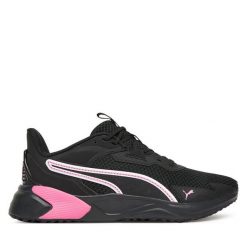 Buty na siłownię Puma. Czarne obuwie sportowe damskie Puma, bez wzorów, bez zapięcia, na fitness i siłownię. Za 239.99 zł.