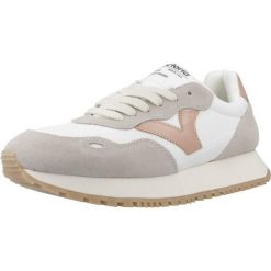 Buty VICTORIA NYLON Szary. Szare obuwie trekkingowe damskie VICTORIA, z nylonu, bez zapięcia. Za 242.99 zł.