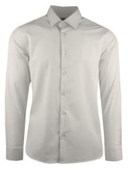 Koszula Męska, Elegancka, Krój Regularny - Victorio - Beżowa. Brązowe koszule męskie Victorio, m, bez wzorów, z bawełny, eleganckie, bez kołnierzyka, bez ramiączek. Za 139.00 zł.