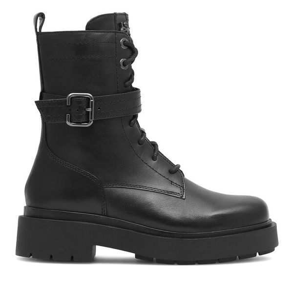 Trapery Lasocki. Czarne trapery damskie Lasocki, bez zapięcia. Za 299.99 zł.