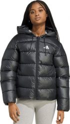 Adidas Kurtka damska adidas ESS SD P HD J czarna JV7767 L. Czarne kurtki sportowe damskie Adidas, l, bez wzorów, bez ramiączek, bez kaptura. Za 442.79 zł.