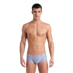 Szorty Kąpielowe Arena Starfish Low Waist Swim Short. Białe kąpielówki męskie ARENA, m, bez wzorów, z materiału. Za 169.29 zł.