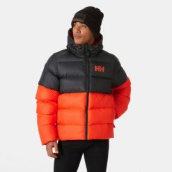 Kurtka z kapturem Helly Hansen Active. Czerwone kurtki męskie Helly Hansen, na zimę, m, bez wzorów, z puchu, casualowe, z kapturem. W wyprzedaży za 725.25 zł.