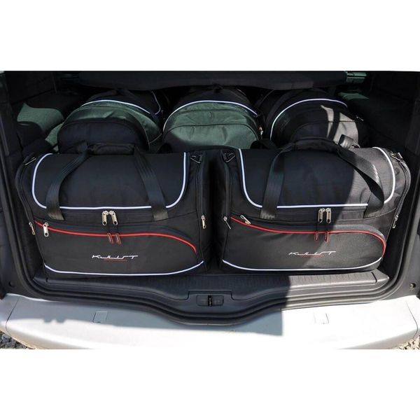 Torby Do Bagażnika Renault Espace 2002-2014 5Szt Kjust. Czarne torby podróżne damskie KJUST, bez wzorów. Za 1,593.00 zł.