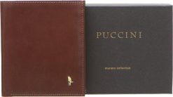 Puccini Puccini MU1698 skórzany portfel męski * brąz MU1698 2. Portfele męskie Puccini, bez wzorów. Za 129.00 zł.