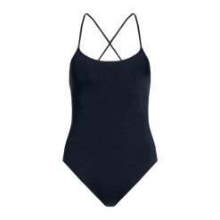 Strój kąpielowy jednoczęściowy damski ROXY Beach Classics. Szare stroje kąpielowe damskie Roxy, xs, bez wzorów. Za 189.99 zł.