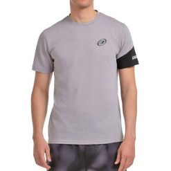 Bullpadel Montia T-shirt. Brązowe t-shirty damskie bullpadel, bez wzorów, sportowe, bez kołnierzyka, bez ramiączek. W wyprzedaży za 144.35 zł.