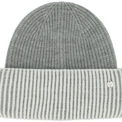 Czapka Eisglut Lottil. Szare czapki damskie EISGLUT, na zimę, bez wzorów, z materiału, eleganckie. Za 155.50 zł.