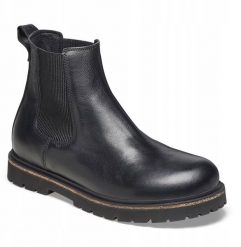 Birkenstock Highwood Slip On 1025764 Czarne 42. Czarne buty sportowe męskie Birkenstock, bez wzorów, bez zapięcia. Za 698.89 zł.