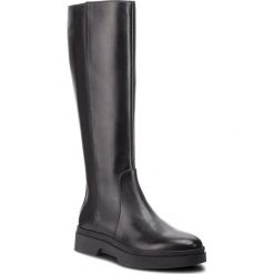 Oficerki GEOX - D Myluse D D849WD 00043 C9999 Black. Czarne kozaki damskie Geox, bez wzorów, ze skóry ekologicznej, bez obcasa, na obcasie, bez zapięcia. W wyprzedaży za 439.00 zł.