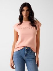 Marciano Guess T-Shirt G6GI04 K3505 Pomarańczowy Regular Fit. Brązowe t-shirty damskie Marciano Guess, l, z aplikacjami, z bawełny, bez kołnierzyka, bez ramiączek. Za 245.99 zł.