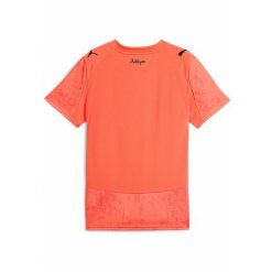 Młodzieżowa koszulka KIDSUPER × MANCHESTER CITY PUMA Neon Sun Black Orange. Brązowa bluzki damskie Puma, m, bez wzorów, młodzieżowe, bez kołnierzyka, bez ramiączek. Za 349.00 zł.