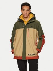 DC Shoes Kurtka snowboardowa Defiant ADYTJ03084 Zielony Standard Fit. Zielone kurtki sportowe męskie DC Shoes, na zimę, m, bez wzorów, z syntetyku, bez kaptura, narciarskie. Za 879.99 zł.