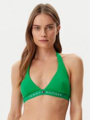 Tommy Hilfiger Góra od bikini UW0UW05813 Zielony. Zielone bikini Tommy Hilfiger, bez wzorów, z syntetyku. Za 119.99 zł.