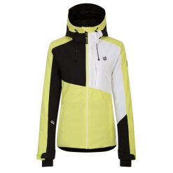 Kurtka Narciarska Damska Chute. Niebieskie kurtki sportowe damskie Dare 2B, na zimę, l, bez wzorów, bez ramiączek, bez kaptura, narciarskie. Za 270.99 zł.