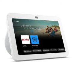 Amazon Echo Show 8 (3 gen.) Glacier White. Białe głośniki przenośne Amazon. Za 672.99 zł.