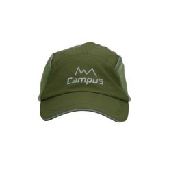 Czapka z daszkiem unisex Campus THAR zielona CU0726125170. Zielone czapki damskie Campus, bez wzorów, ze skóry. Za 60.68 zł.