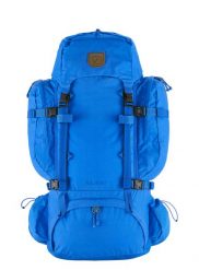 Plecak trekkingowy Fjallraven Kajka 65. Niebieskie plecaki męskie Fjällräven, bez wzorów, z nylonu. Za 1,820.25 zł.