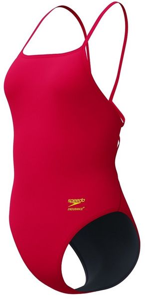 Speedo Damski strój kąpielowy Fl Solid Web Back AF. Stroje kąpielowe damskie Speedo, bez wzorów. Za 132.59 zł.