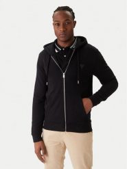 Guess Bluza M6RQ48 KCN01 Czarny Regular Fit. Czarne bluzy męskie Guess, m, z aplikacjami, z bawełny, bez ramiączek, bez kaptura. Za 439.99 zł.