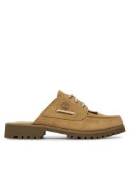 Timberland Klapki Noreen TB0A4198EW11 Beżowy. Brązowe klapki damskie Timberland, bez wzorów, ze skóry, bez obcasa, bez zapięcia. Za 769.99 zł.
