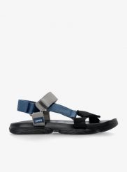Sandały Camper Karst Sandal. Niebieskie sandały męskie Camper, bez wzorów, bez zapięcia. Za 417.99 zł.