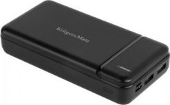 Powerbank Kruger&Matz 20000mAh Czarny. Czarne powerbanki Kruger&Matz. Za 84.82 zł.