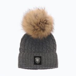 Czapka zimowa Blauer USA Marotta. Szare czapki damskie Blauer, na zimę, bez wzorów, z materiału. Za 509.99 zł.