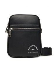 KARL LAGERFELD Saszetka A3M30341 Czarny. Czarne torby na ramię męskie KARL LAGERFELD, ze skóry. Za 519.99 zł.