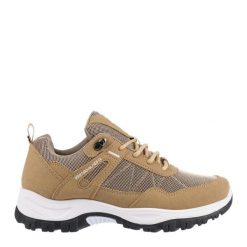 Buty trekkingowe damskie VERTIGO ALPES VUMMO W/SAND. Brązowe obuwie trekkingowe damskie Aulp, bez zapięcia. W wyprzedaży za 159.99 zł.